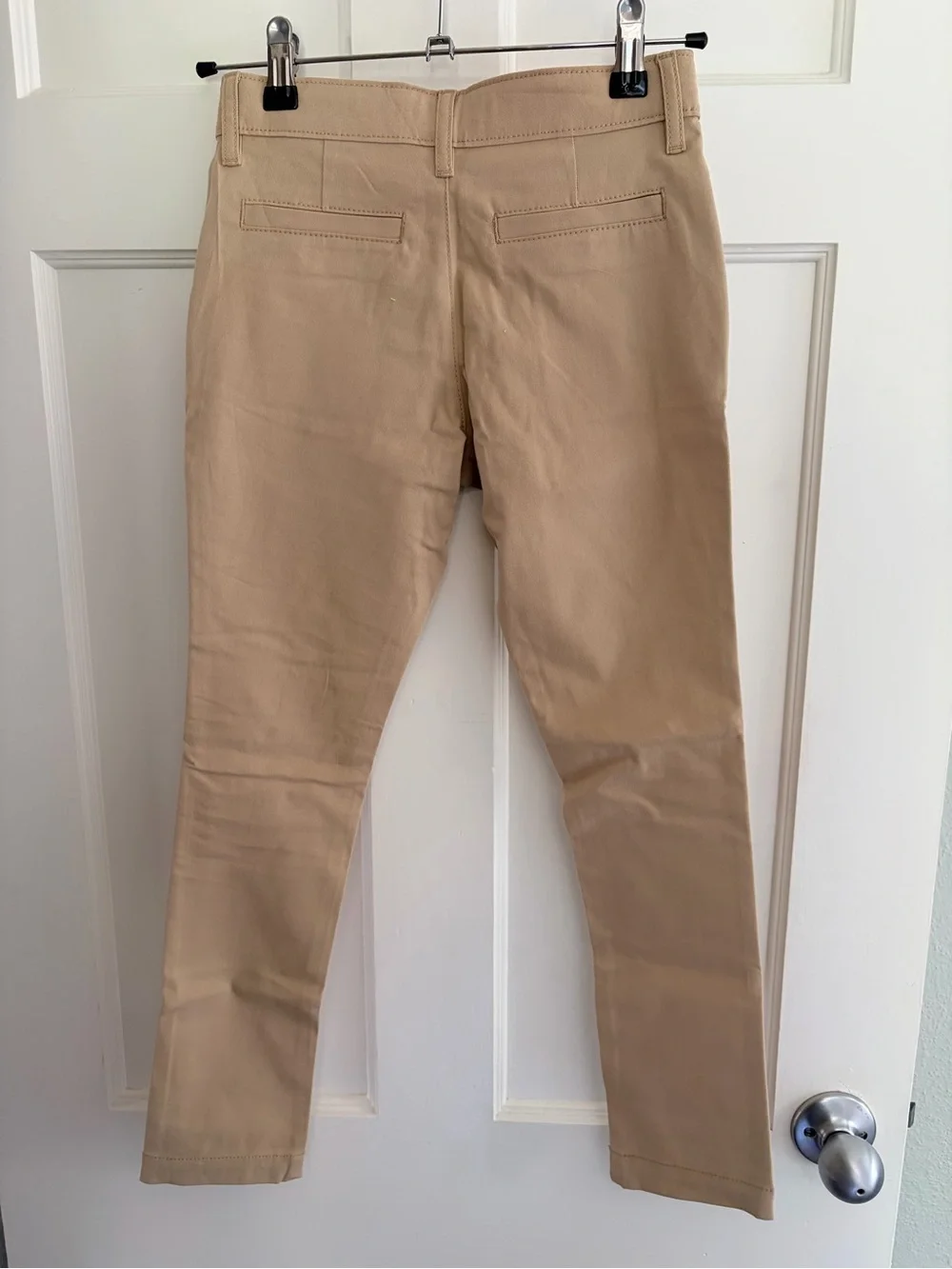 Old Navy Girls Khaki Slim Uniform Pants